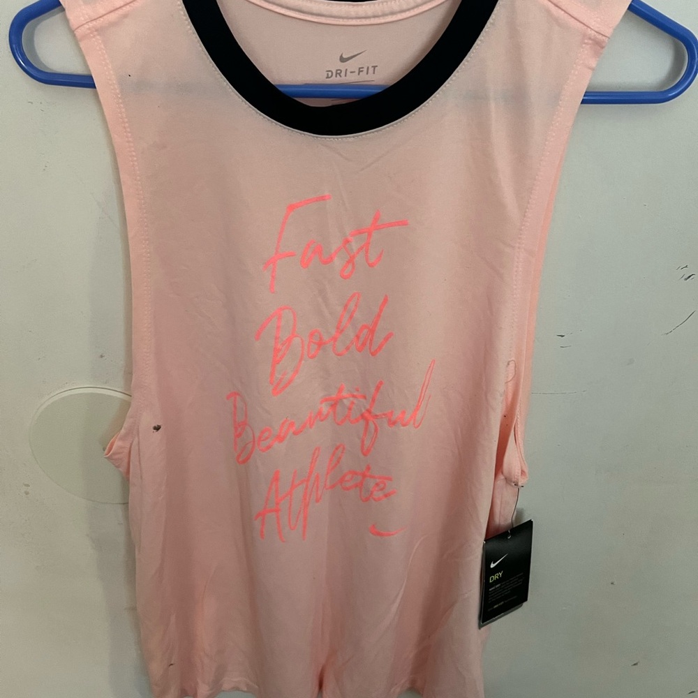Nike Women's Pink Muscle Tee